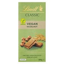 LINDT CLASSIC VEGAN HAZELNUT 100G - Image 1